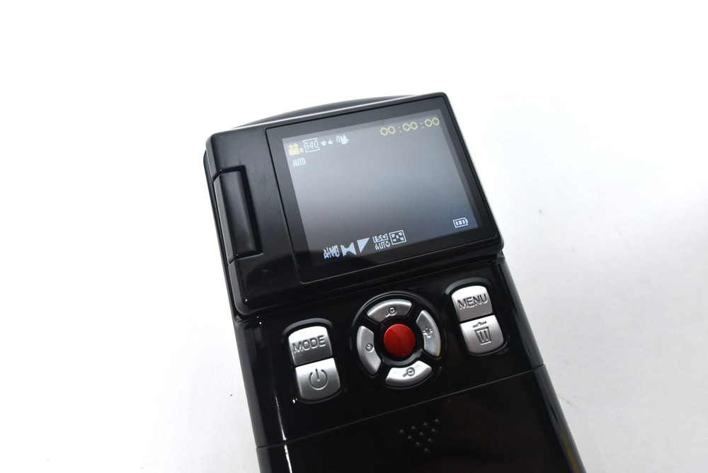 Vivitar DVR-620HD Handheld Compact Digital Video Recorder Black Tested