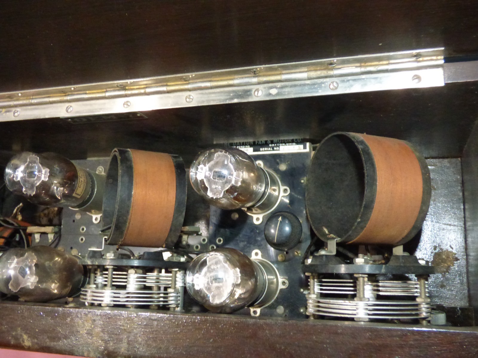 Day-Fan OEM-7 Tube Radio Dayton Fan Motor Company Vintage 1920s