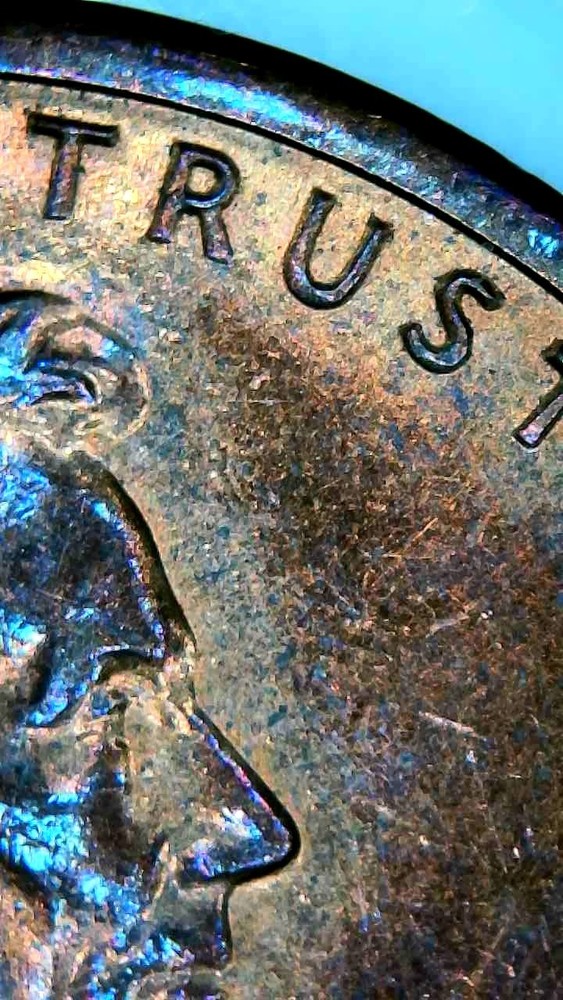 1982 D Small Date Zinc Copper Plated Improper Anneal Error
