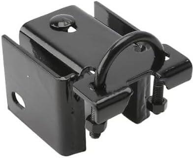 Black Chain Link Fence Commercial Double Gate Latch 1-5/8" or 2" Frame