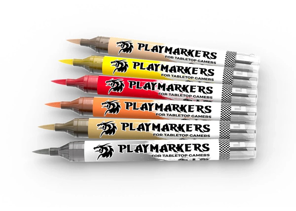 AK Interactive M101 Playmarkers Set - Heroes (6 Ref.)