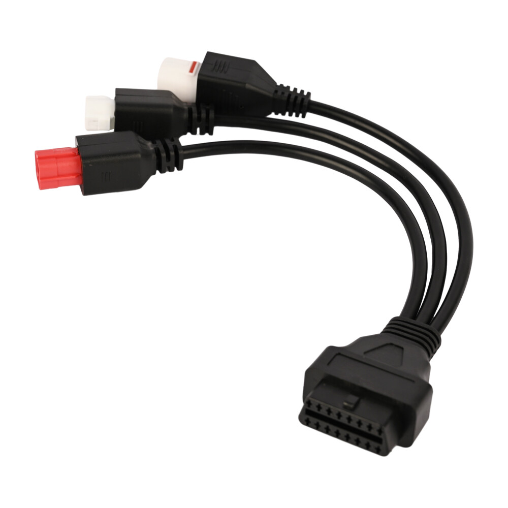 3pin 4 pin 6p 3in1 OBD2 Diagnostic Adapter Connector Cable For Yamaha Motorcycle