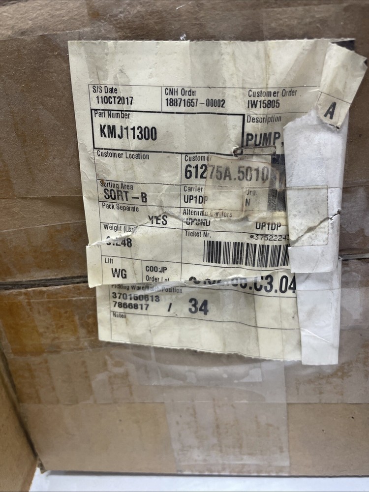 CNH Hydraulic Pump KMJ11300
