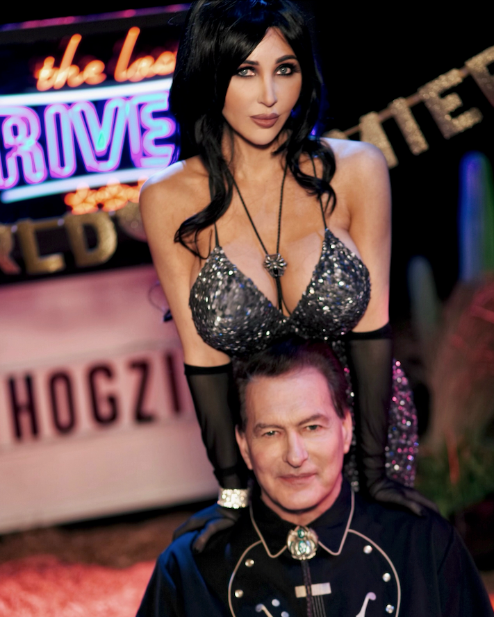 Joe Bob Briggs and Darcy Signed and Personalized 8 x 10 headshot choice #2