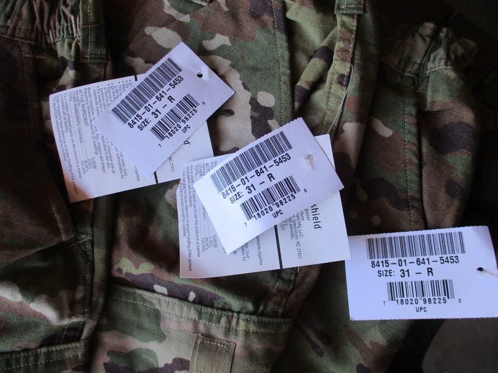 NWT GI Issue OCP, Multicam FR New Model Female Combat, Utility Pants, 31 REGULAR