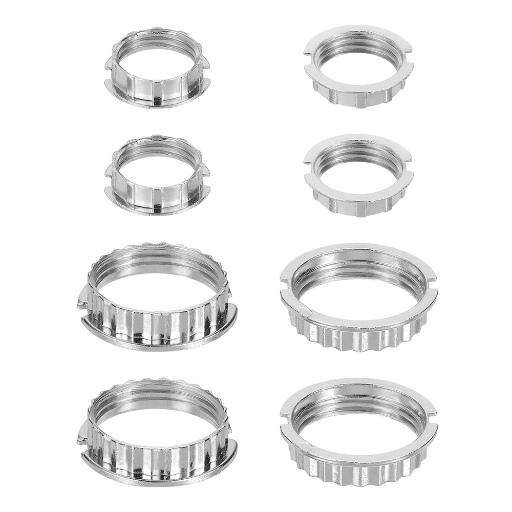 4Set G9 Light Socket Ring Metal for 1-1/16in & 3/4in Thread Diameter G9 Socket