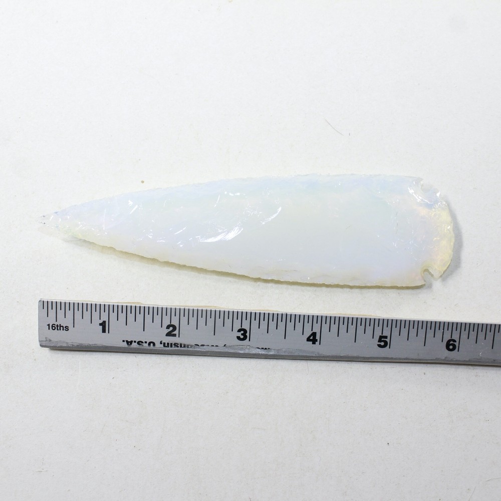 1 Opalite Ornamental Spearhead #9130 Arrowhead