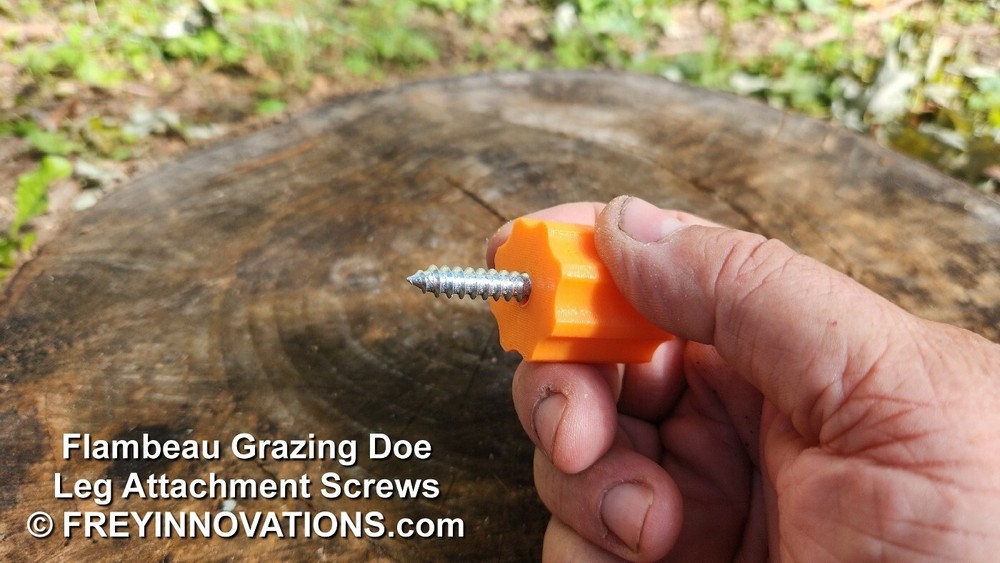 Flambeau Grazing Deer Decoy Leg Fasteners