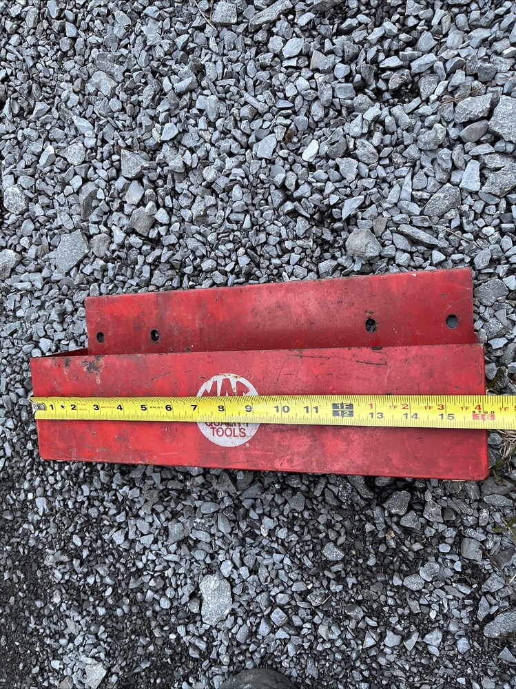 Vintage Mac 16” Tool Box Side Tray Spray Can Holder