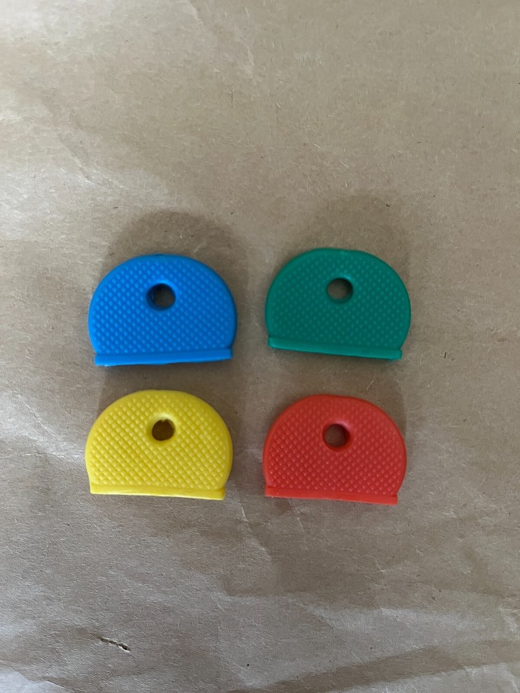Key Caps, 4 pack, Assorted Colors