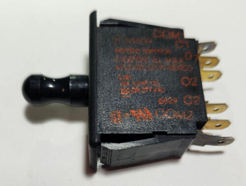 2DM409 Panel Mount Switch DPDT Push On MC Pull On