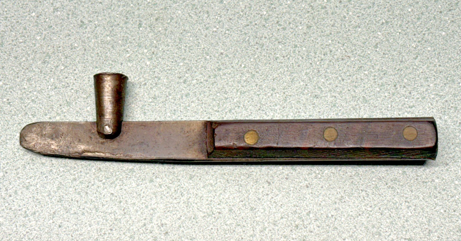 Vintage Antique Wood Handle Cigar Box Knife Opener Hammer Tool NICE