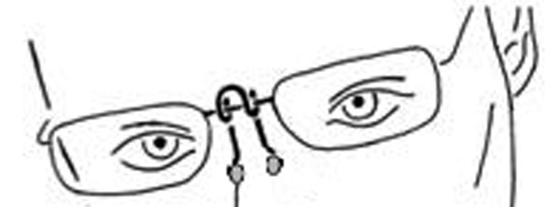 Sightlifter Glasses Elevation for Billiard-Playing Eyeglass Wearers