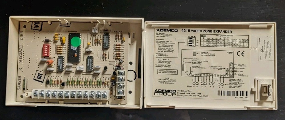 Honeywell 4219 Wired Eight-Zone Expander