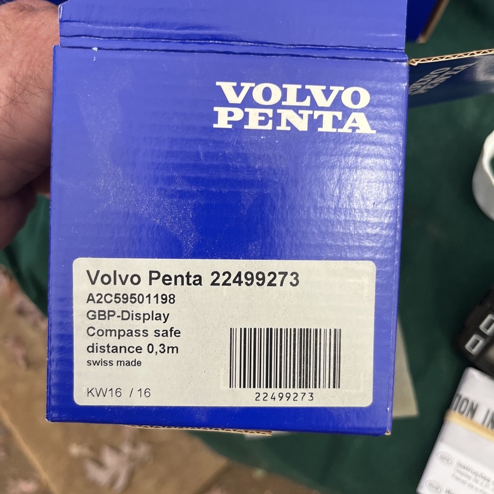 VOLVO PENTA GBP DISPLAY PANEL #22499273. (02-SA2)