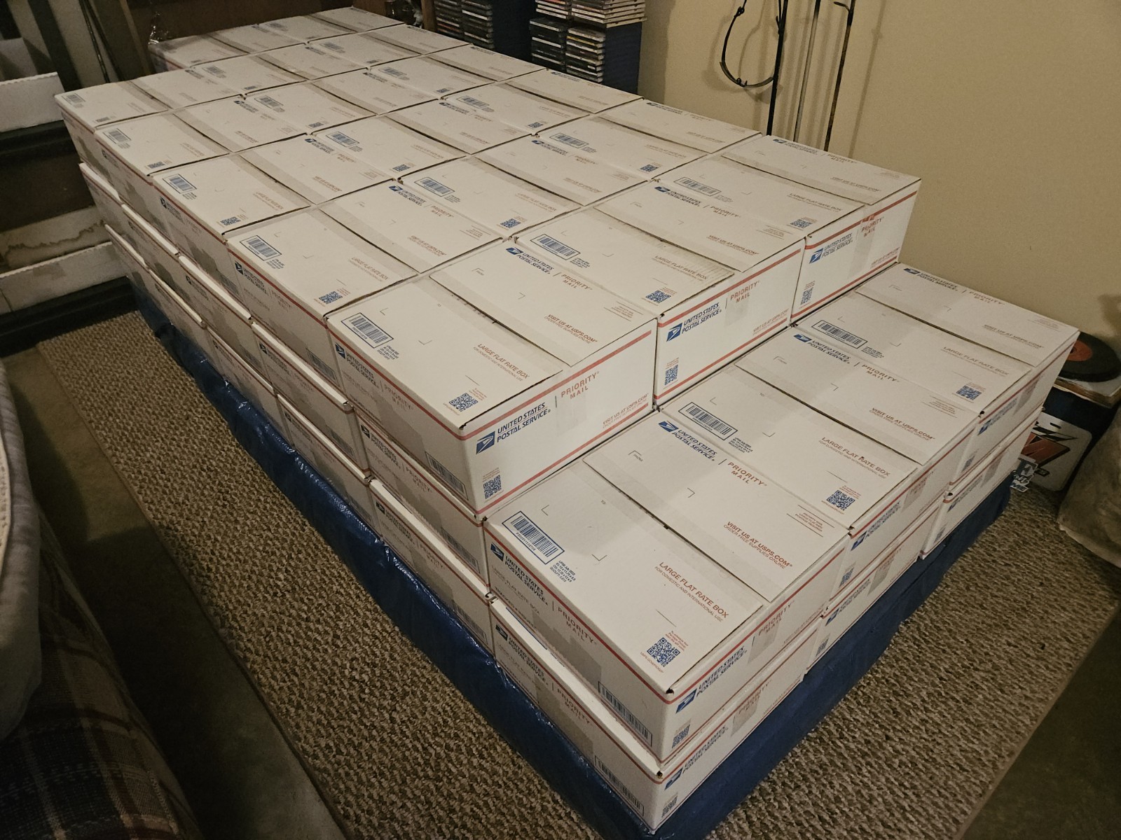 Baseball Card Lot 4,500 Used Cards, 80s to Current, Free Shipping