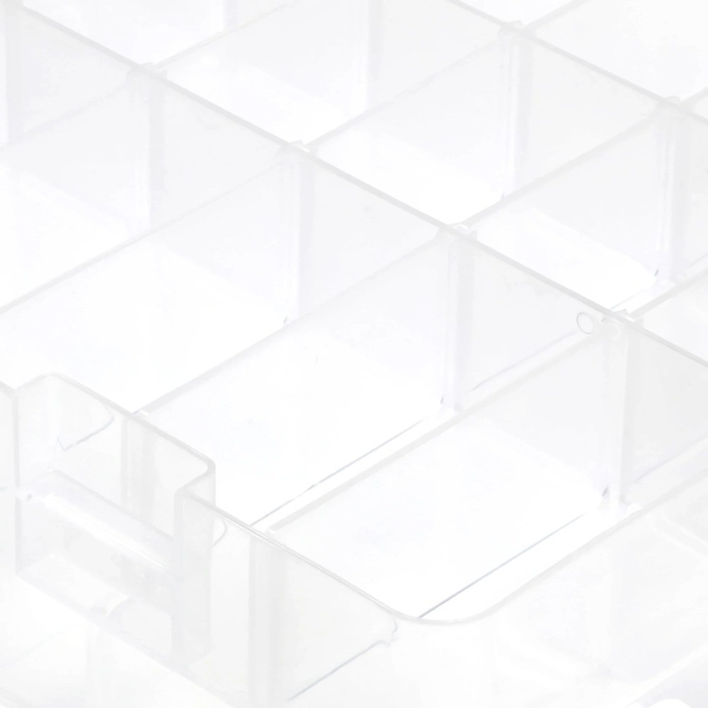 Thread Spool Organizer Box Holds 48 for Sewing Embroidery Machine Storage Case