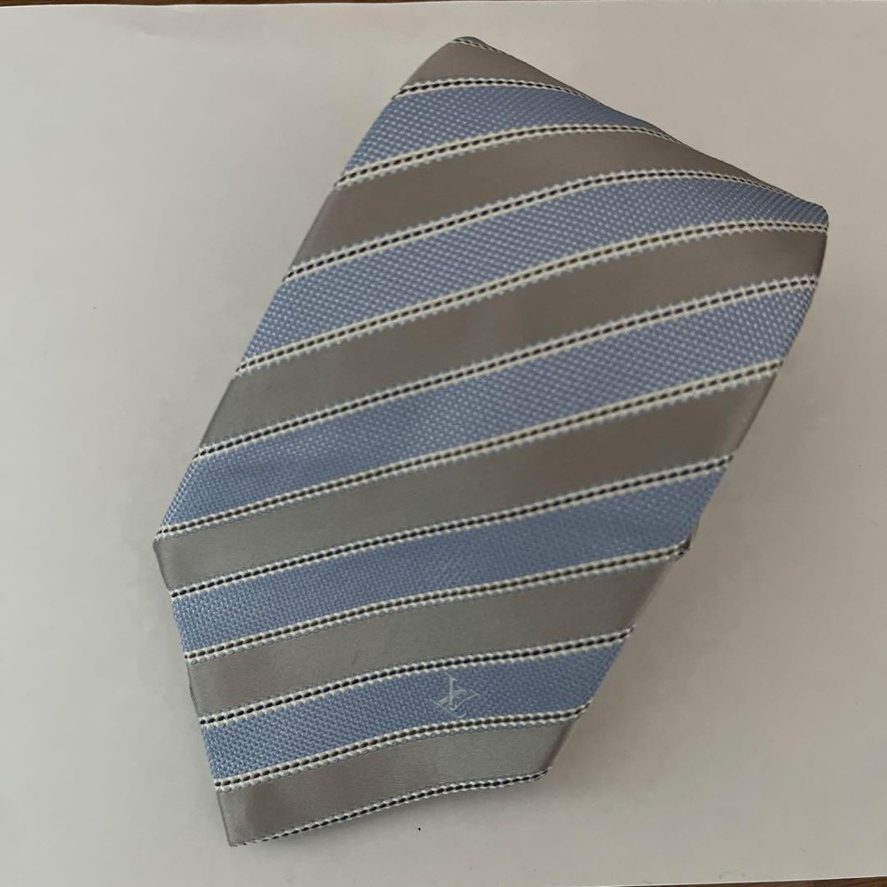 Louis Vuitton striped tie