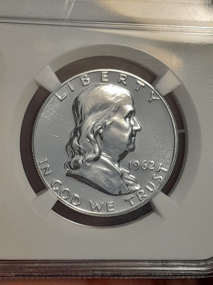 1962 Franklin Half Dollar 50C NGC PR67