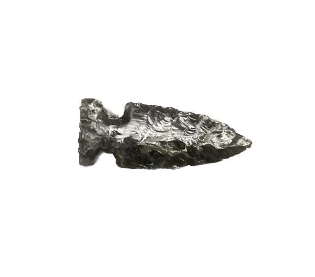2.5” Obsidian Side Notched Aarowhead
