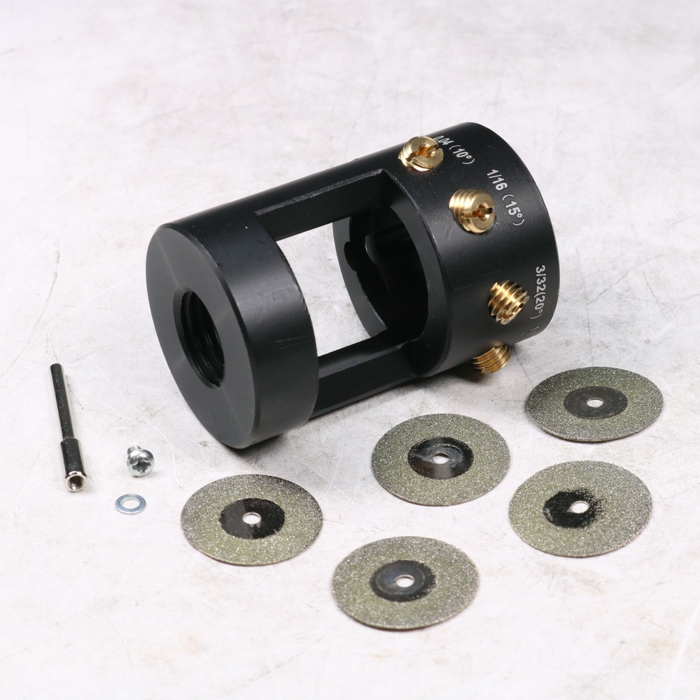 Multi-Angle Offsets Head Tool For TIG Welding Tungsten Grinder & Sharpener