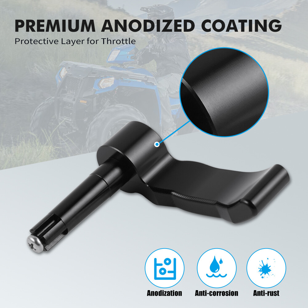 Billet Thumb Throttle Lever For Polaris Sportsman 450 550 570 850 1000 2009-2020