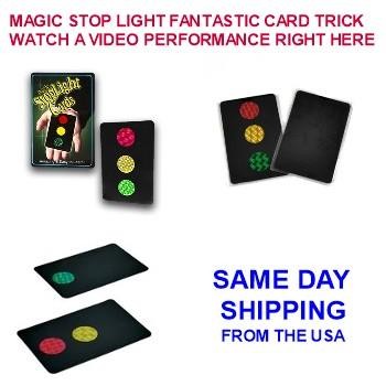 MAGIC STOP LIGHT CARDS TRICK BY MAGIC MAKERS WATCH A VIDEO PERFORMANCE HERE