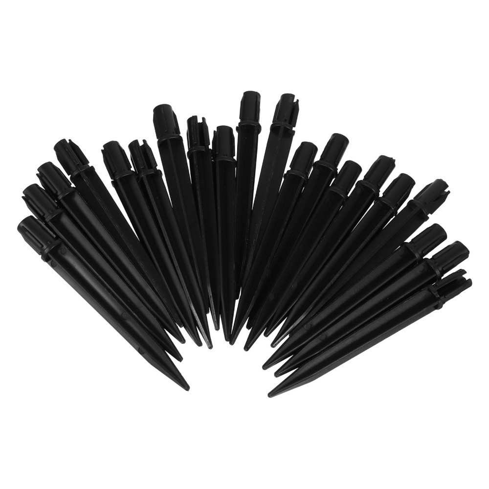 20 Pcs Plastic Lights Replacement Stakes Landscape Spike Solar Part