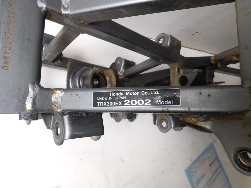 2002 Honda TRX 300 EX Frame with Document