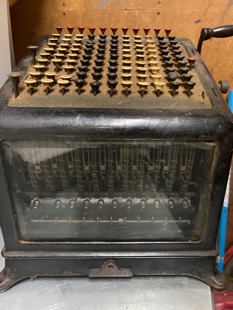 469204 ANTIQUE AMERICAN ADDING & LISTING MACHINE