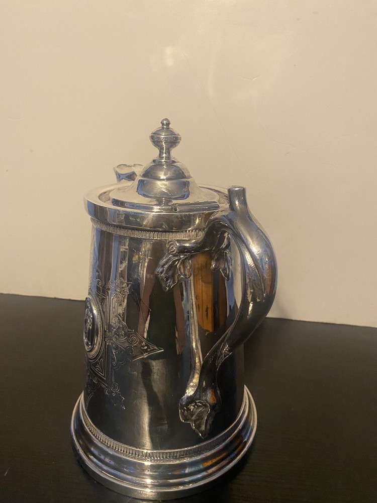 Redfield & Rice Antique Silver Plated Pitcher