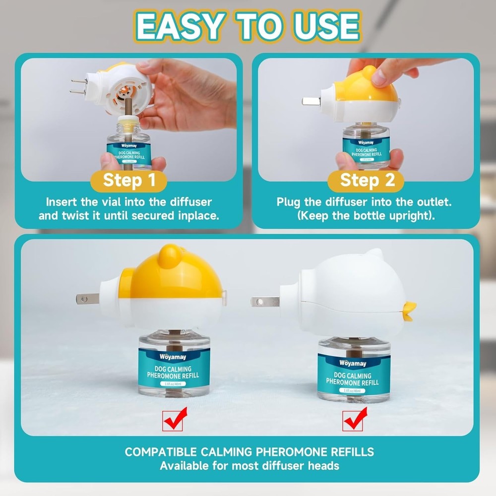 Pheromone Calming Diffuser for Dog Anxiety