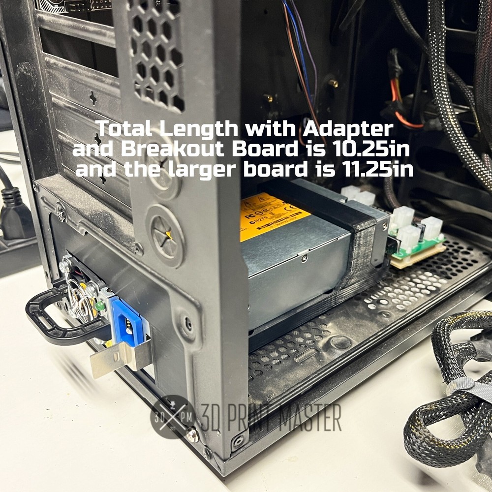 Server Power Supply Mount & ATX Mount for PC/Mining Rig