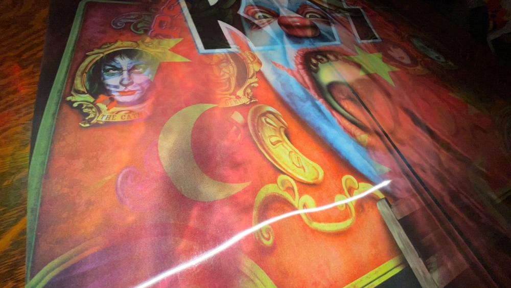 24 X 24" 3D LENTICULAR POSTER~ KISS~ PSYCHO CIRCUS~ RARE SIZE