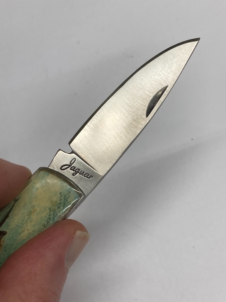Jaquar Bear Folding Pocket Knife in Tin C-083B