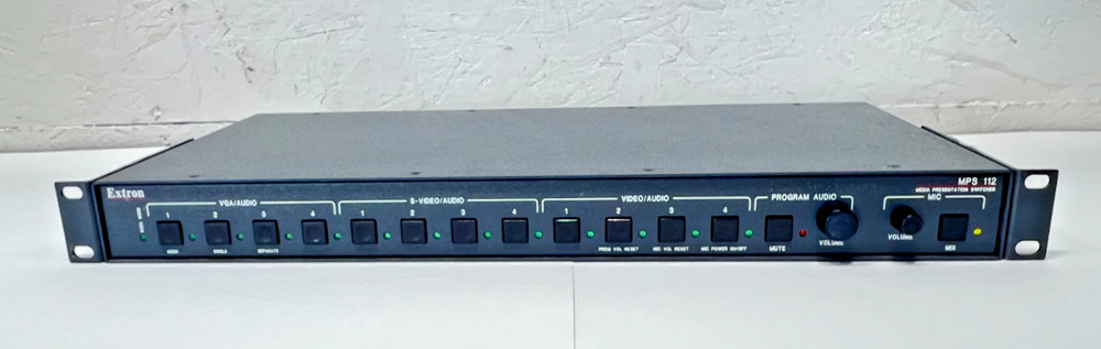 Extron MPS 112 Media Presentation Switcher