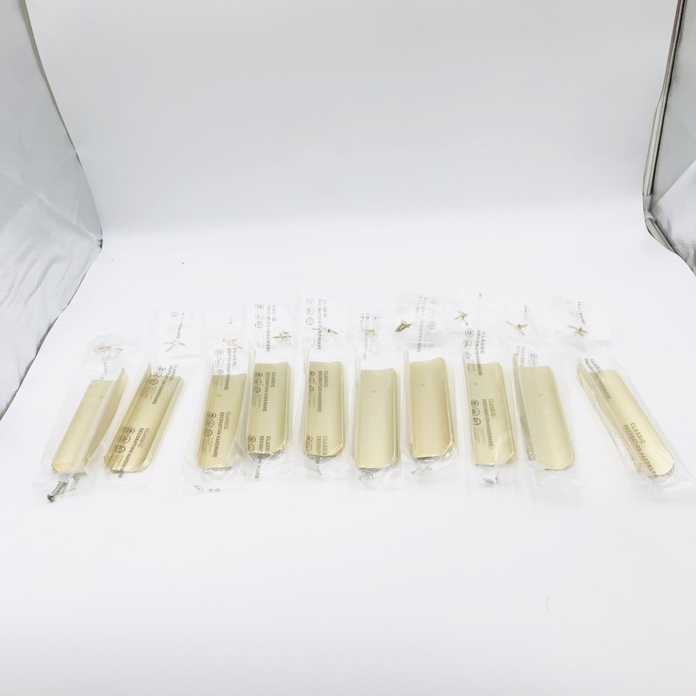 Satanga Edge Finger Tab Pulls for cabinets Kitchen Concealed Drawer (10 Pack)