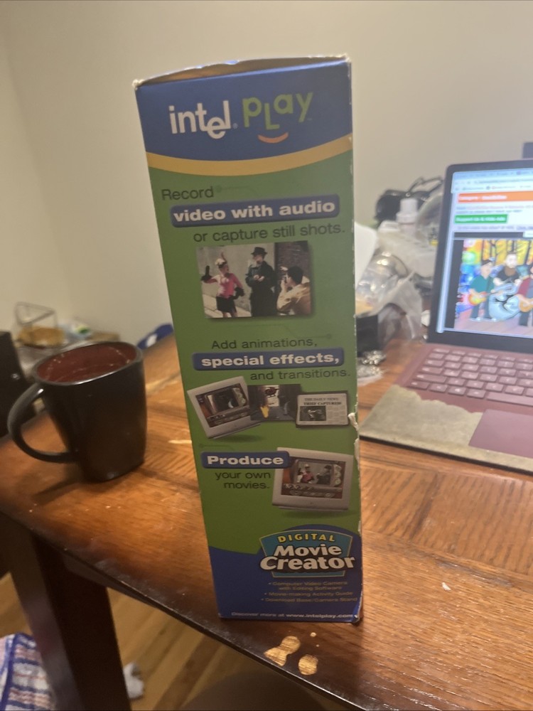 Intel Play Digital Movie Creator PC Computer Video Camera Vintage