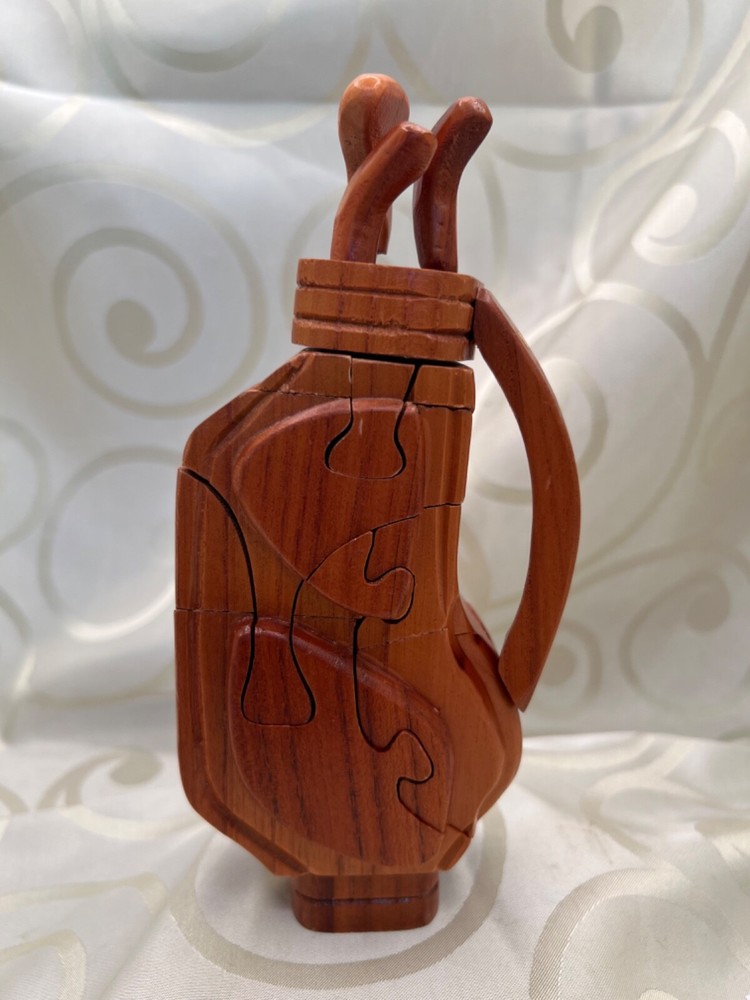 Wood Golf bag 3D puzzle