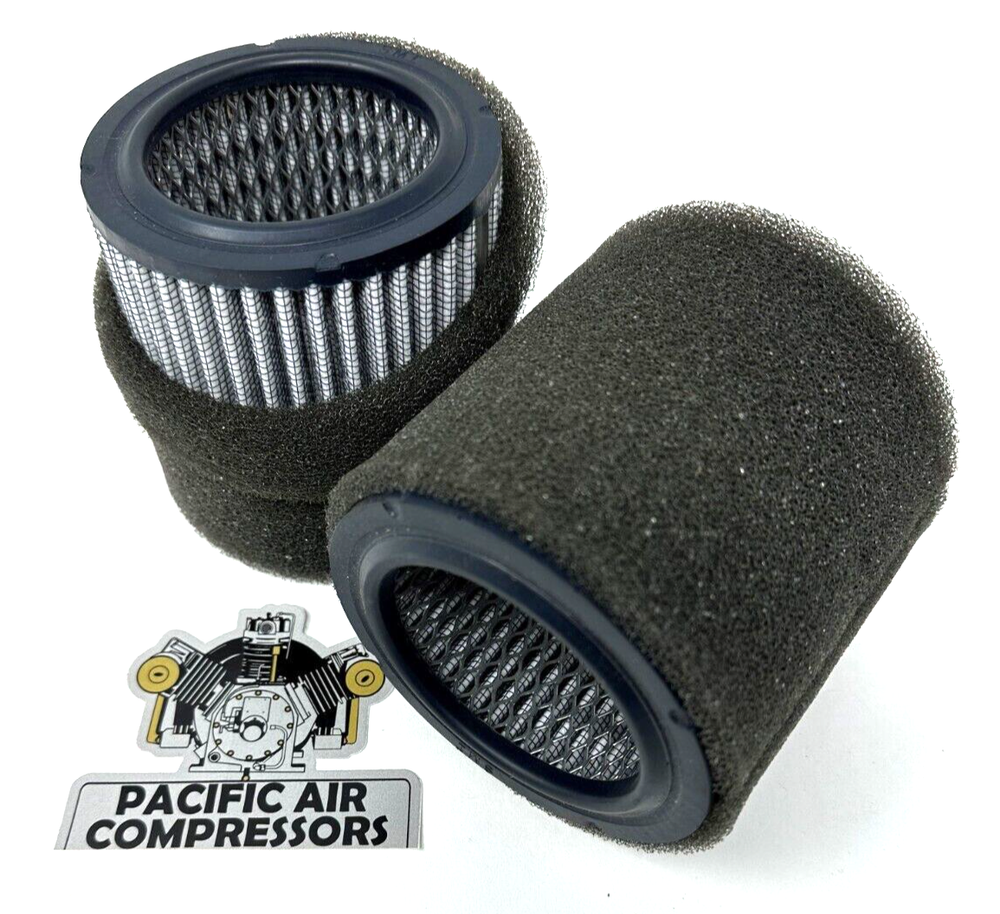 2 PAK 243197 SULLAIR POLYESTER WASHABLE AIR FILTER ELEMENT