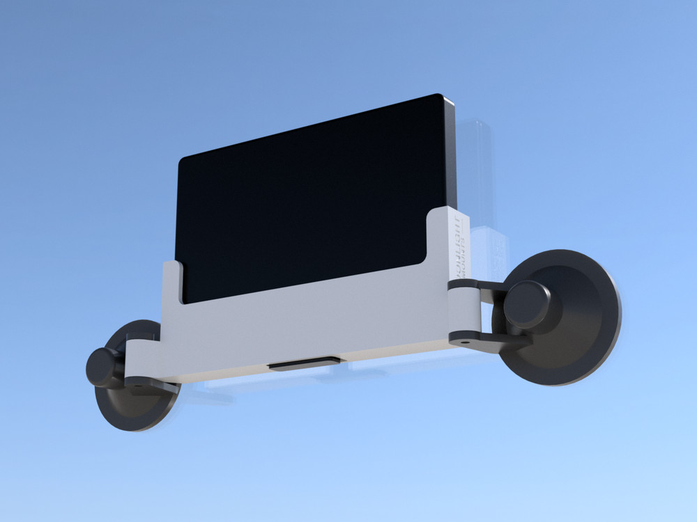 Peplink Slim MIMO Suction Cup Mount - Glass Window Mounting System UV Protected