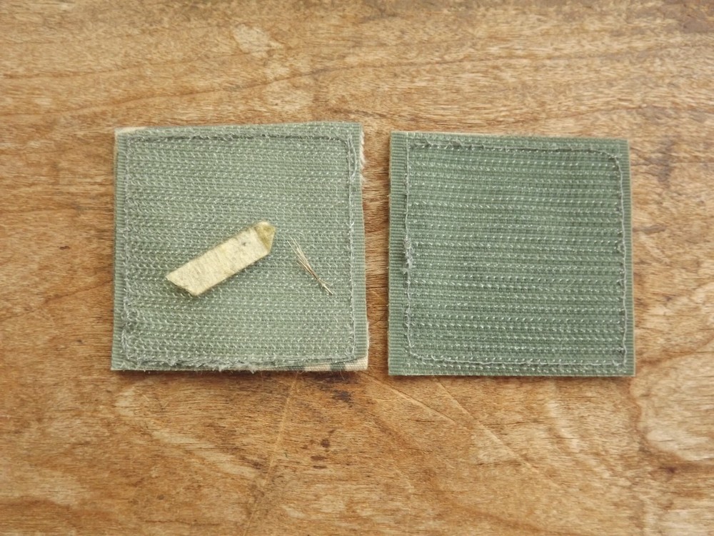 Pair, Army Lance Corporal (E-3) Rank Insignia, ACU Camo - INV# A4142