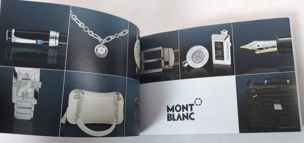 MONT BLANC Accessories Service Guide w/ Packaging Ribbon