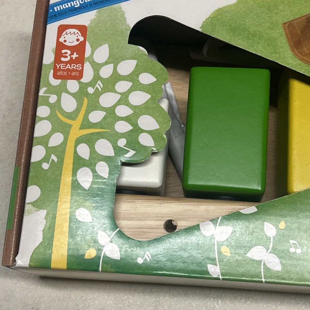 Green Tones 3740 Temple Wood Blocks