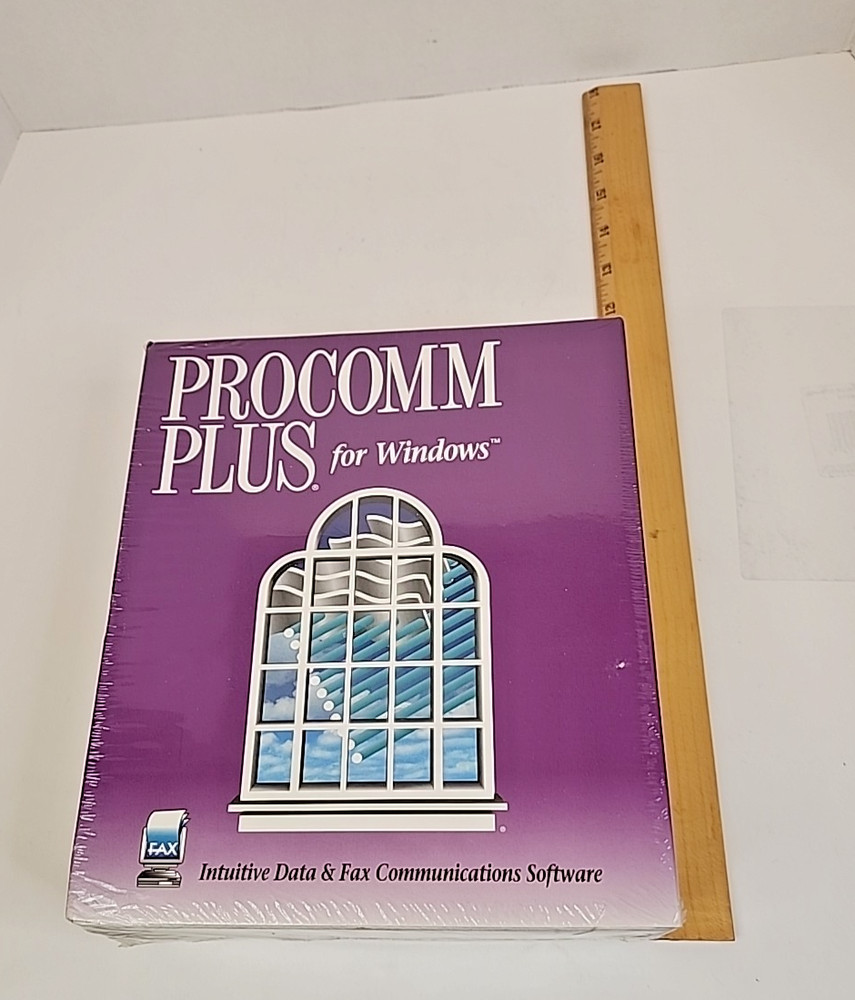 ProComm Plus for Windows Data & Fax Communication Software Ver 2.11 - New Sealed