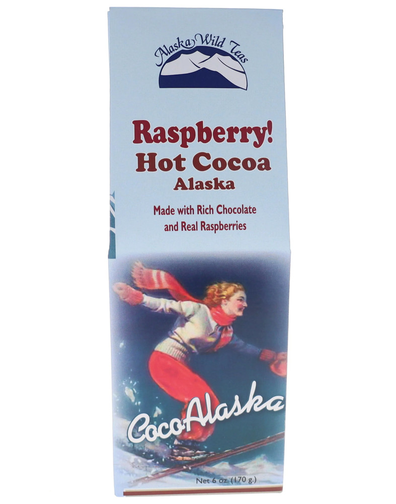 Raspberry Hot Cocoa, Alaskan Chocolate CocoAlaska 6 oz.