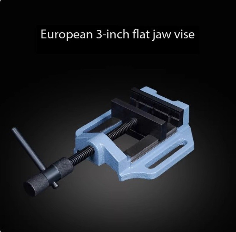 Flat-jaw Multi-Function Heavy-Duty Precision Bench Vise Compact Bench-Top Model