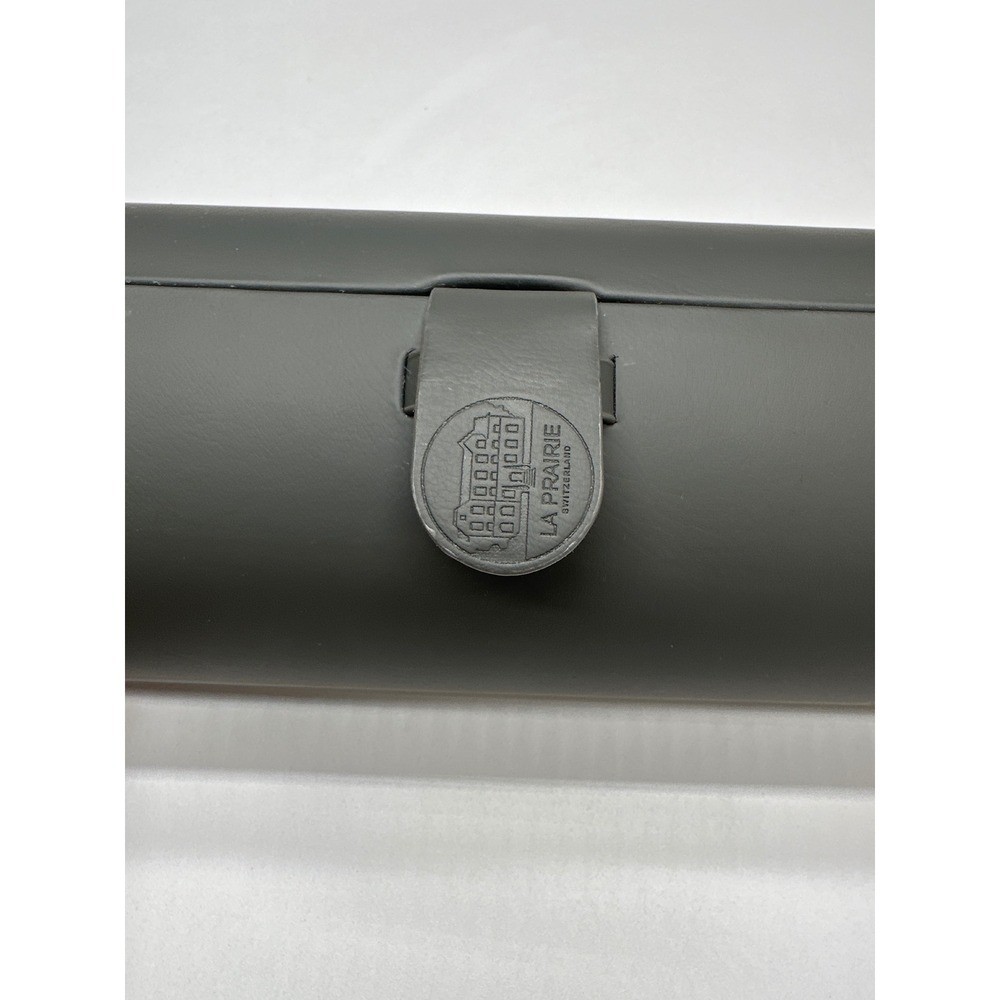 La Prairie Empty Case Travel Display Storage Container Gray Authentic