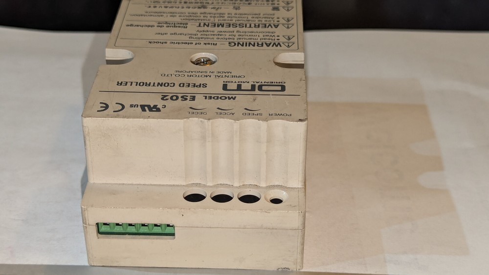Oriental Motor Speed Controller ES02 Used & Guaranteed
