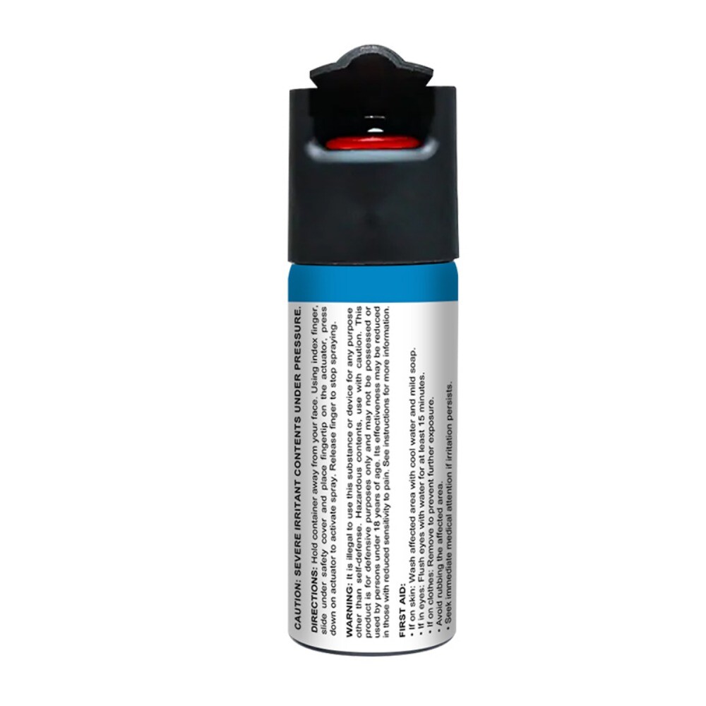 5 Pack 2oz Inert Water-Based Defensive Pepper Spray Stream